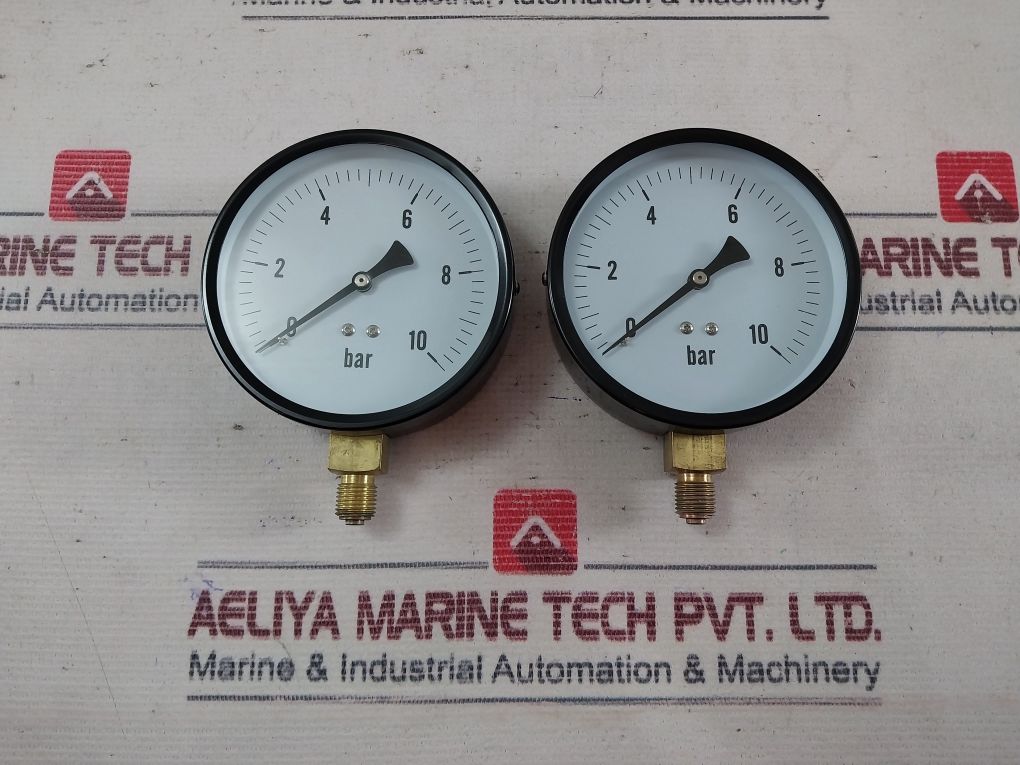 Tempress 0-10 Bar Pressure Gauge