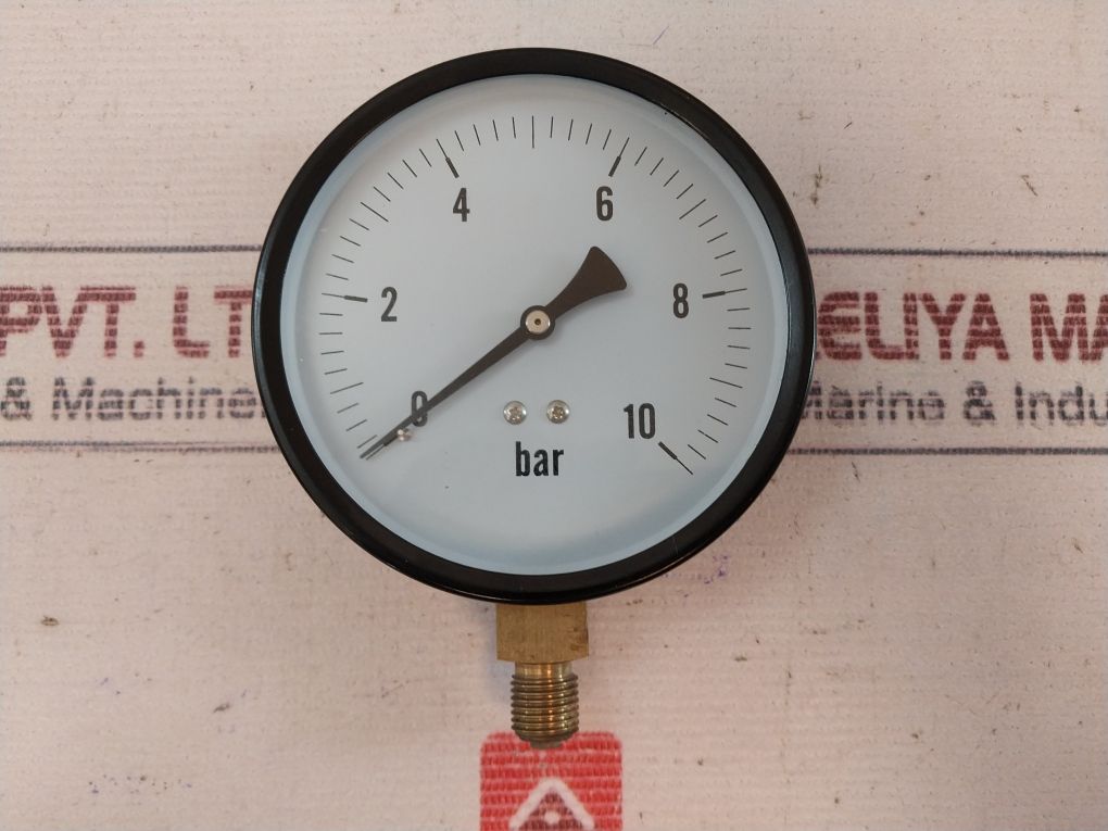 Tempress 0-10 Bar Pressure Gauge 1/4” Bsp