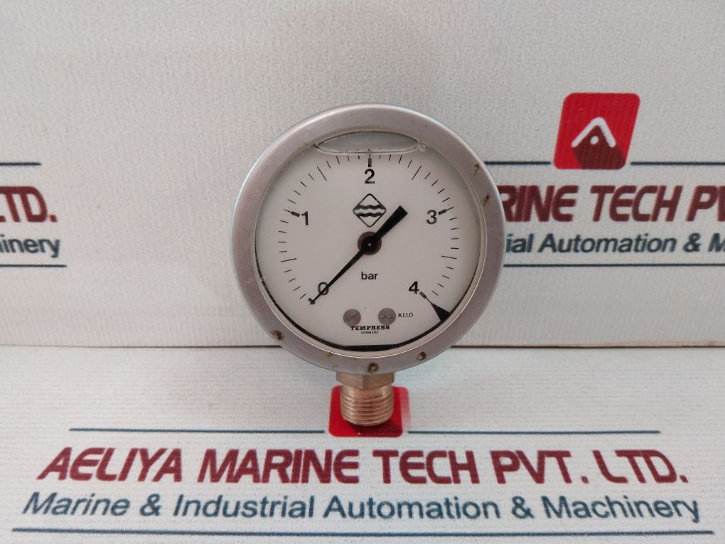 Tempress 0-4 Bar Pressure Gauge