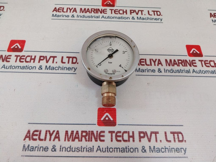 Tempress 0-4 Bar Pressure Gauge