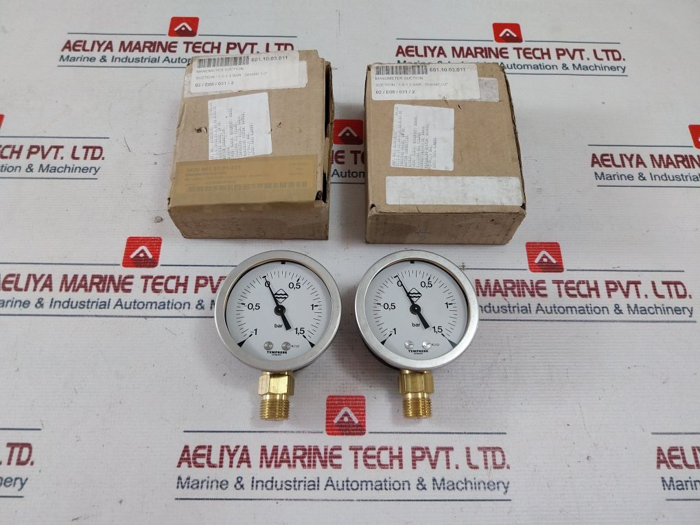 Tempress G1/2B Pressure Gauge
