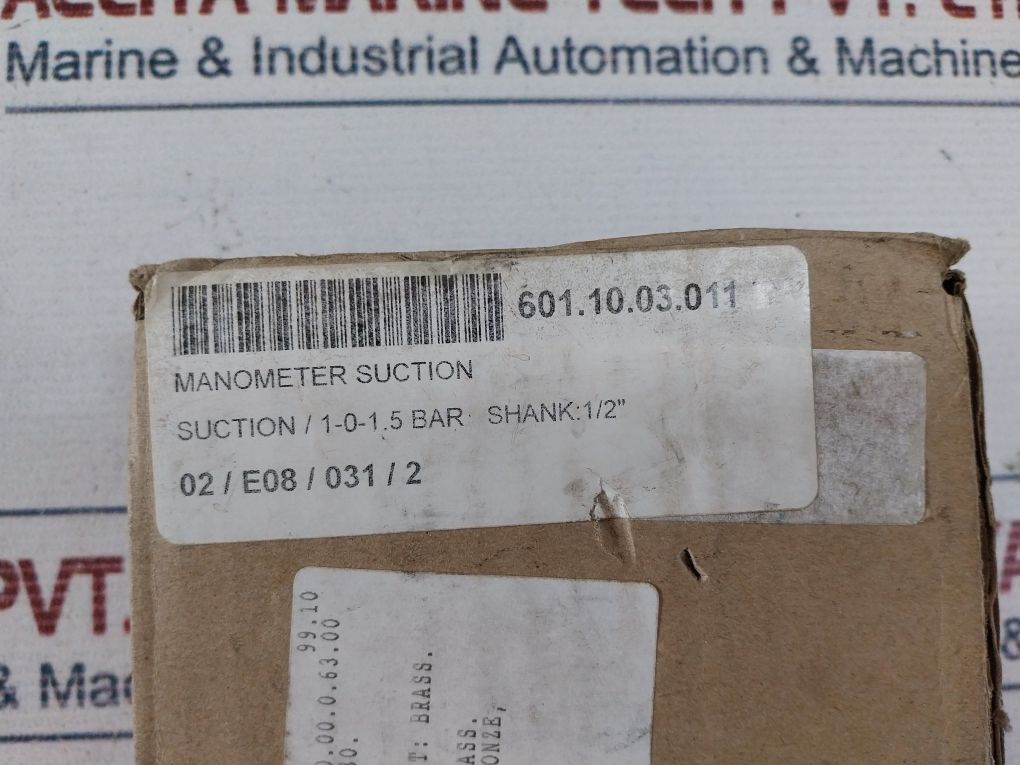 Tempress G1/2B Pressure Gauge