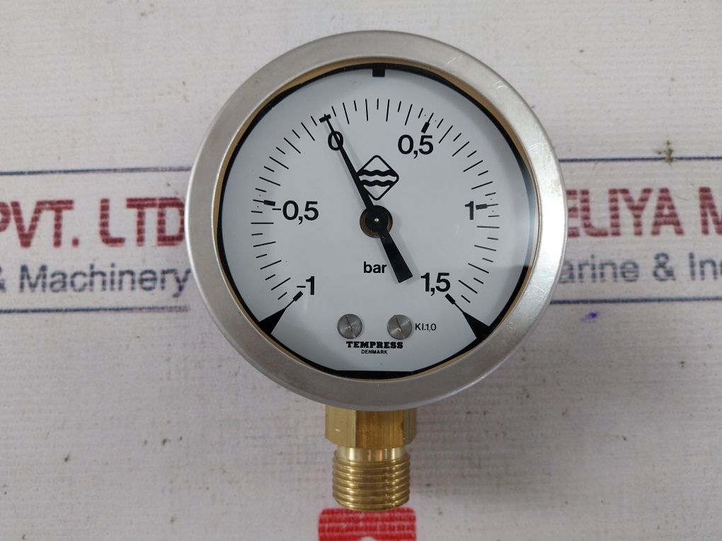 Tempress G1/2B Pressure Gauge