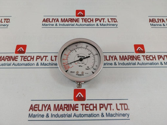 Tempress R22 Pressure Gauge -60 To 40°C