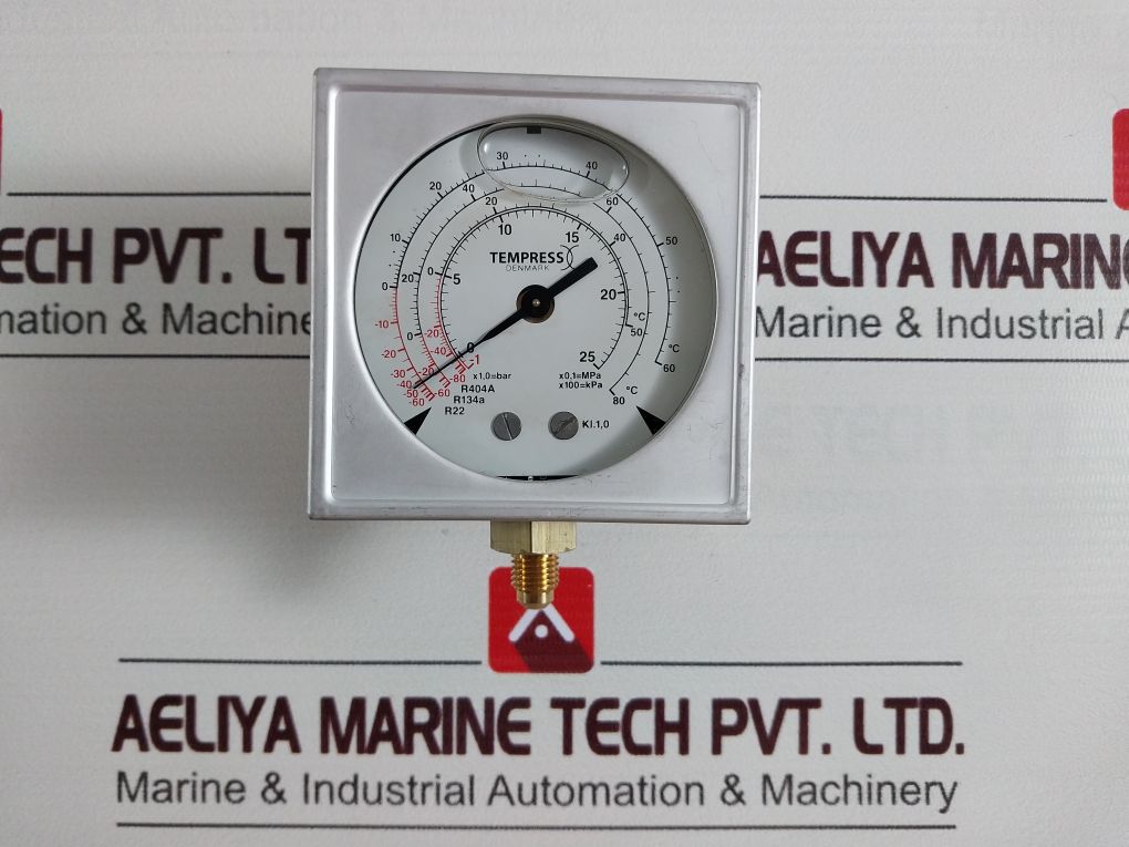 Tempress R404A R134A R22 Discharge Gauge M017820 0031