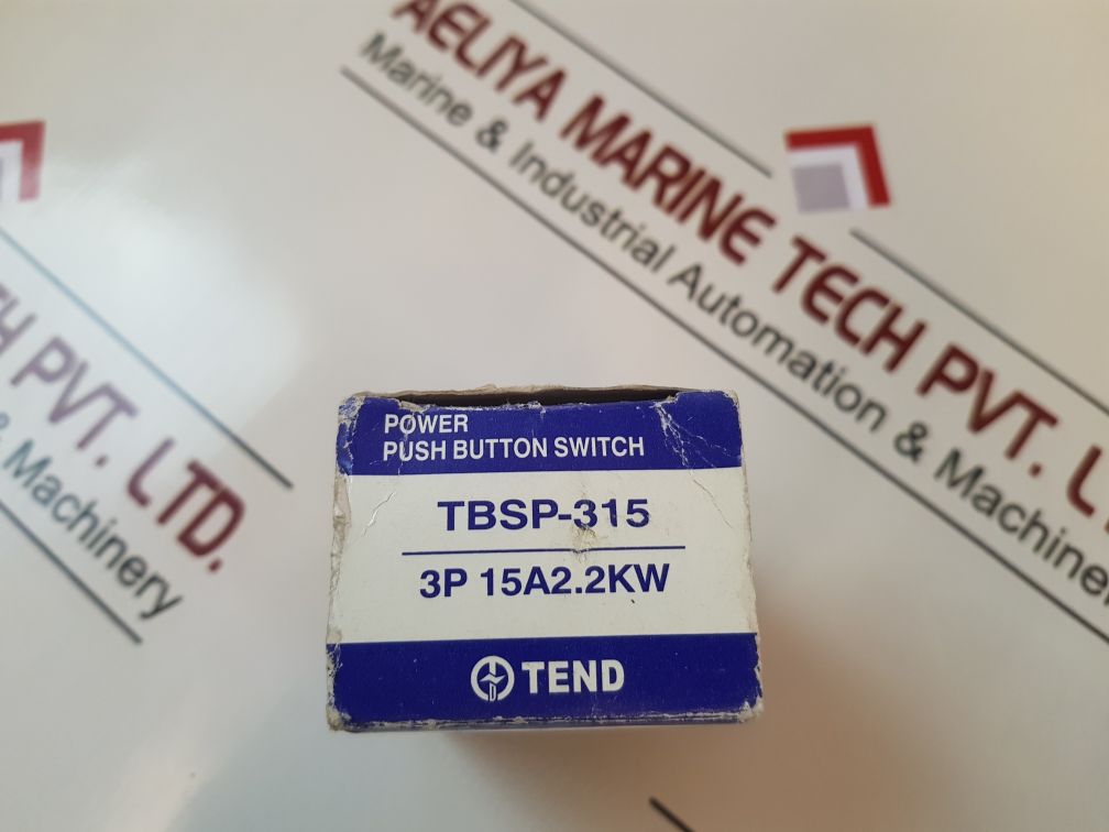 Tend Tbsp-315 On Off Lock Tend 2.2Kw Push Button Switch