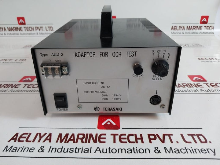 Terasaki Anu-2 Ocr Test Interface Unit Kit Power Adaptor For Ocr Test 5A Ac