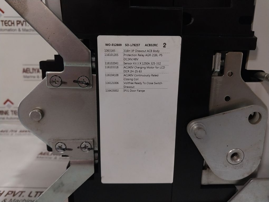 Terasaki Ar316H Air Circuit Breaker Tempower 2
