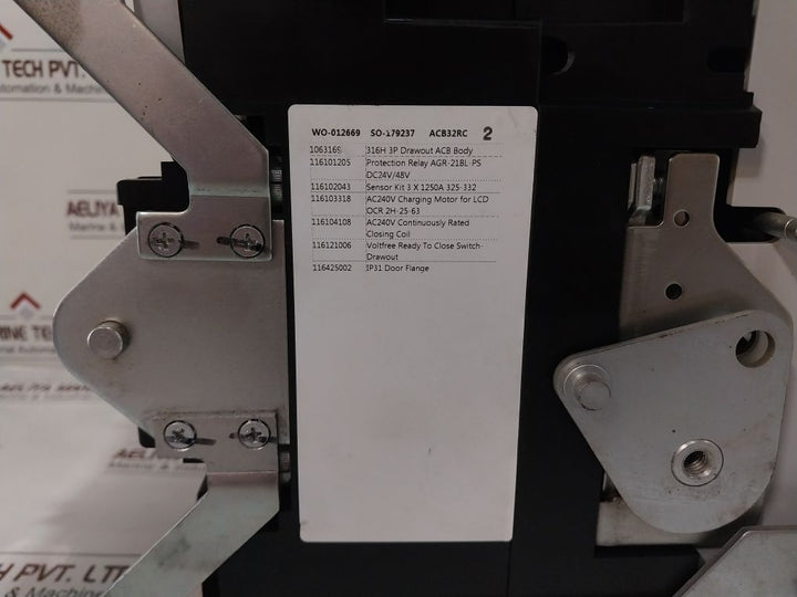 Terasaki Ar316H Air Circuit Breaker Tempower 2