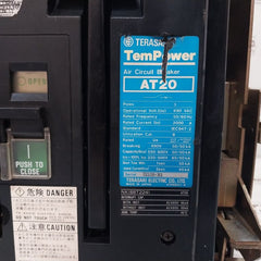 Terasaki At20 Air Circuit Breaker 3 Pole 690 Vac 50/60Hz