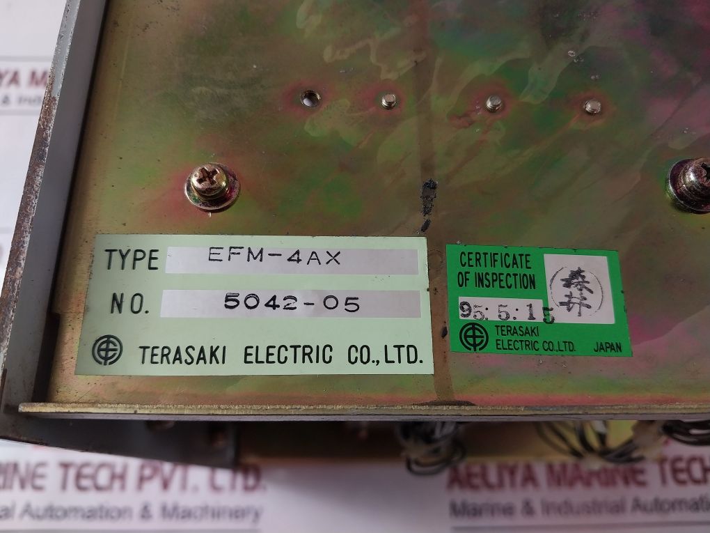 Terasaki Efm-4Ax Frequency Monitor