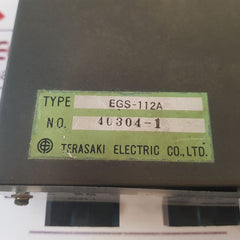 Terasaki Egs-112A Motor Automatic Controller Mac-2S