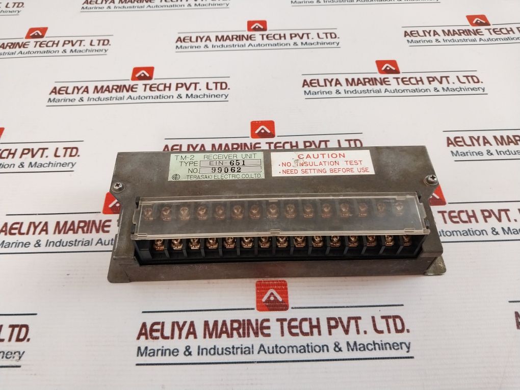 Terasaki Ein-651 Tm-2 Receiver Unit 99062