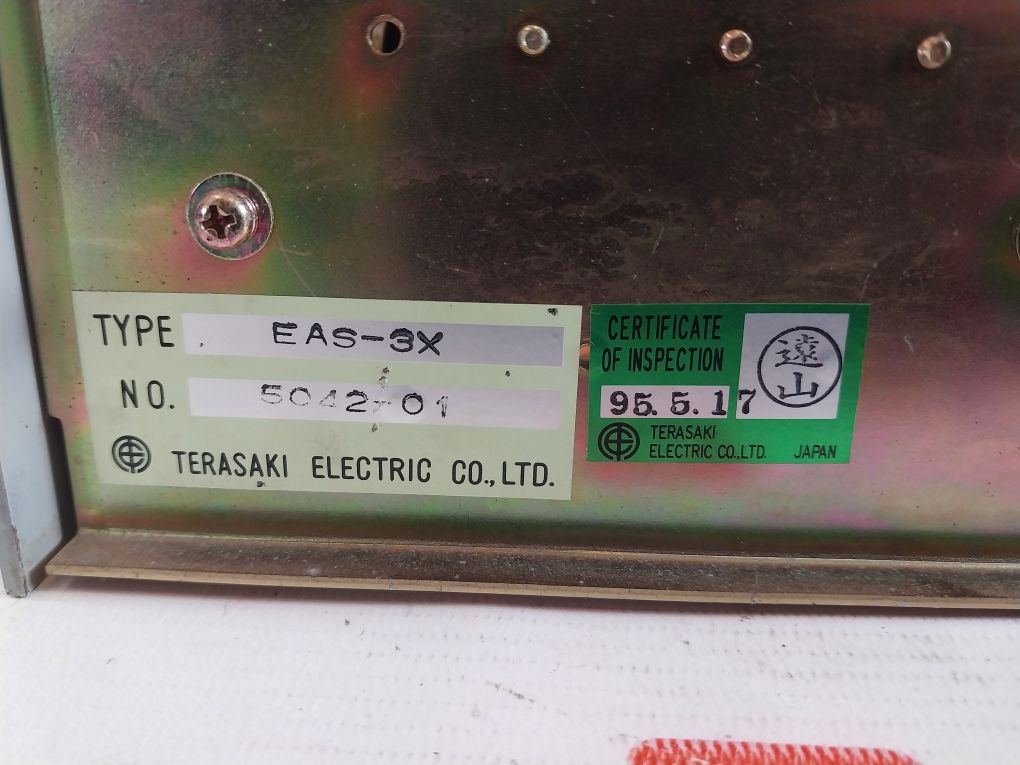 Terasaki Electric Eas-3X Automatic Synchronizing Device