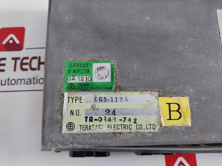 Terasaki Mac-2S Motor Automatic Controller Egs-112A