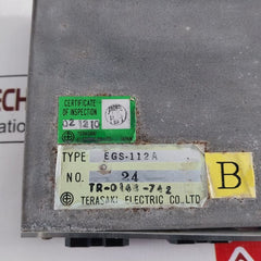 Terasaki Mac-2S Motor Automatic Controller Egs-112A
