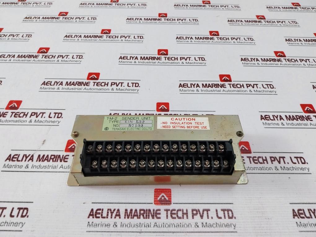 Terasaki Electric Ein-532 Tm-2 Sender Unit 97102