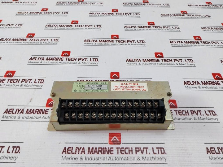 Terasaki Electric Ein-532 Tm-2 Sender Unit 97102