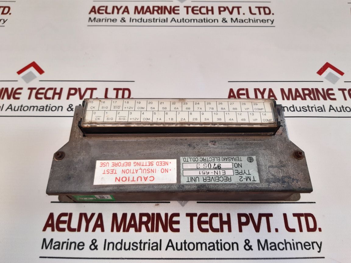 Terasaki Electric Ein-651 Tm-2 Receiver Unit