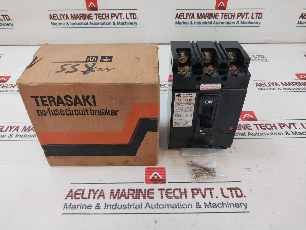 Terasaki Electric T0-100Cb 3 Pole No-fuse Circuit Breaker