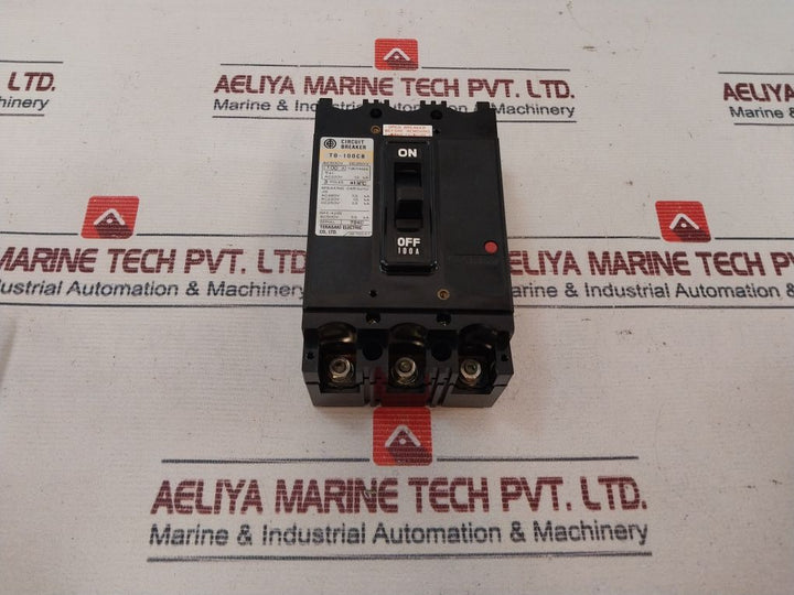 Terasaki Electric T0-100Cb 3 Pole No-fuse Circuit Breaker