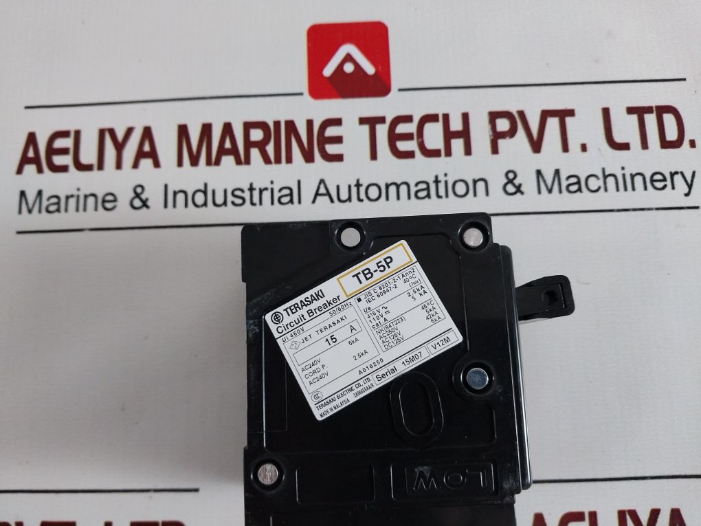 Terasaki Electric Tb-5P Circuit Breaker 15A