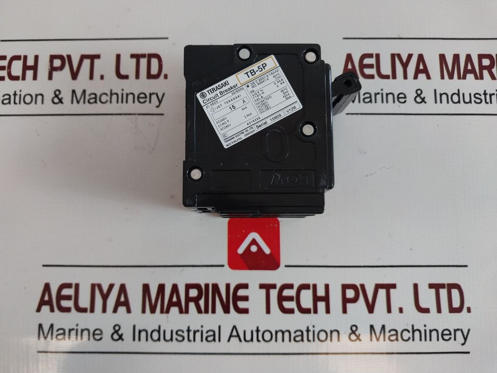 Terasaki Electric Tb-5P Circuit Breaker 15A Cat. A
