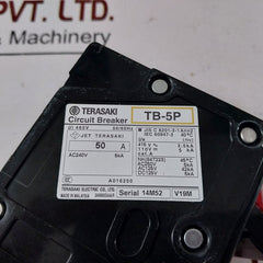 Terasaki Electric Tb-5P Circuit Breaker 50A