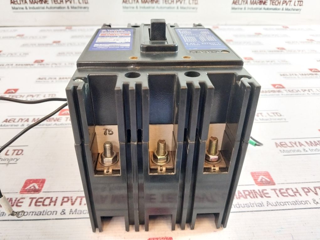 Terasaki Electric Tl-100F 3 Pole Tembreak Shunt Trip Circuit Breaker