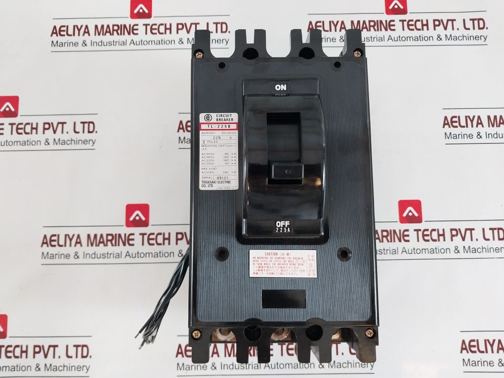 Terasaki Electric Tl-225B No-fuse Circuit Breaker 225 A