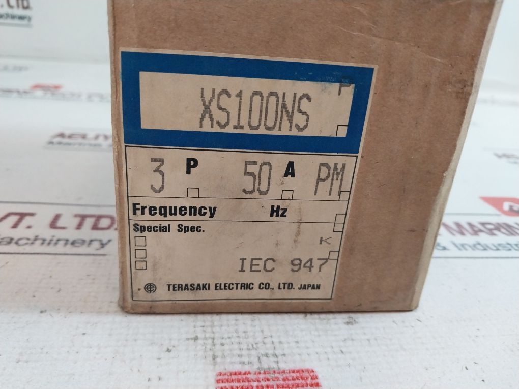 Terasaki Electric Xs100Ns Circuit Breaker Ac600V Dc250V