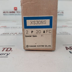 Terasaki Electric Xs30Ns Circuit Breaker 2 Pole Ac220V