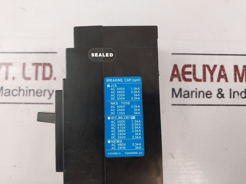 Terasaki Electric Xs30Ns Circuit Breaker 2 Pole Ac220V