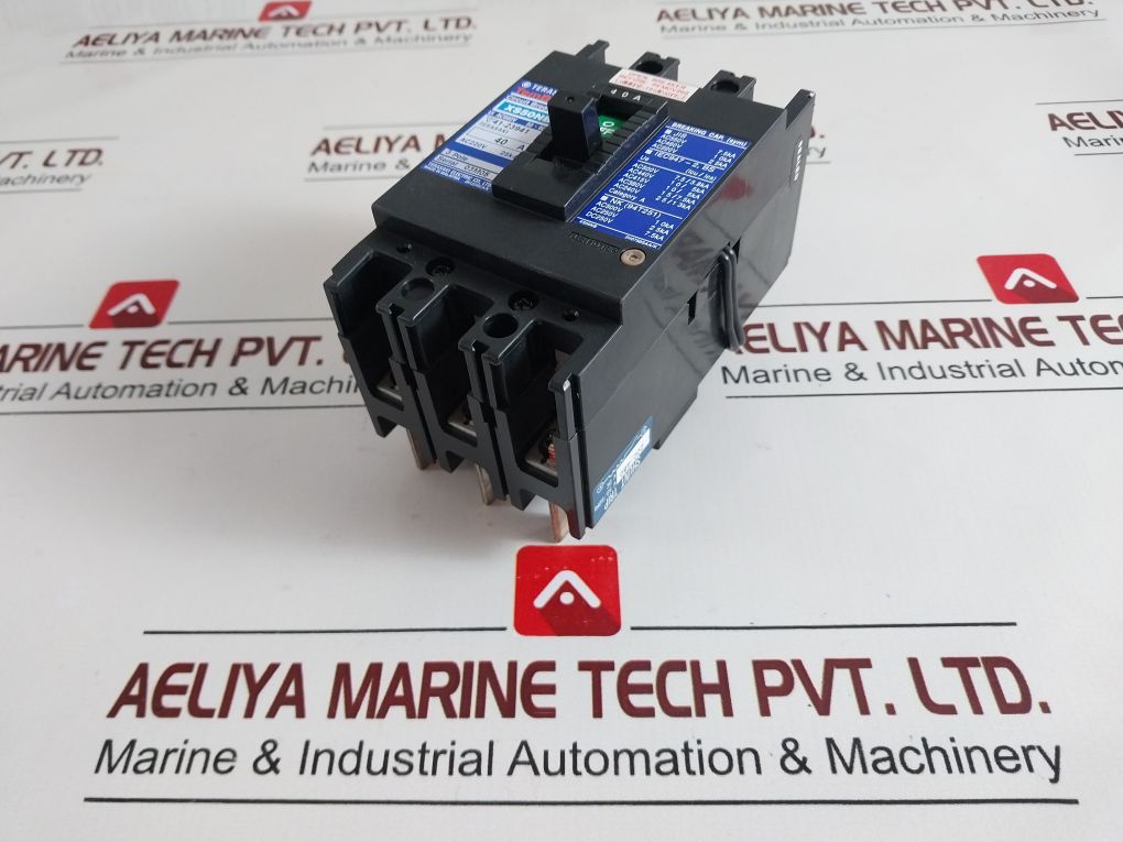 Terasaki Electric Xs50Nb 3 Pole Circuit Breaker 40A