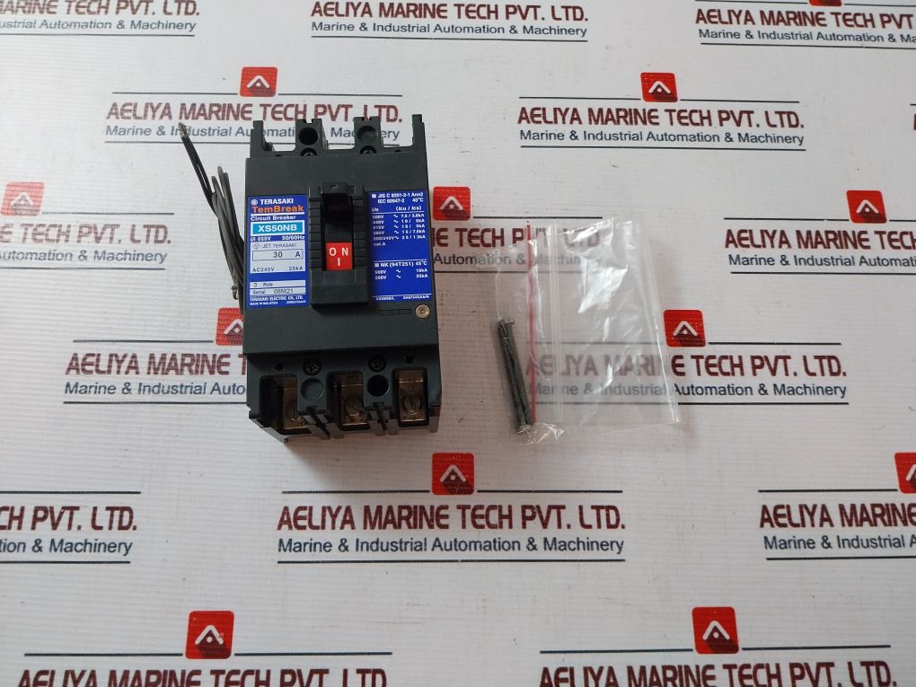 Terasaki Electric Xs50Nb Circuit Breaker 660V 50/60Hz 30A