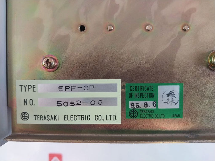 Terasaki Electric Epf-3P Automatic Load Sharing Device