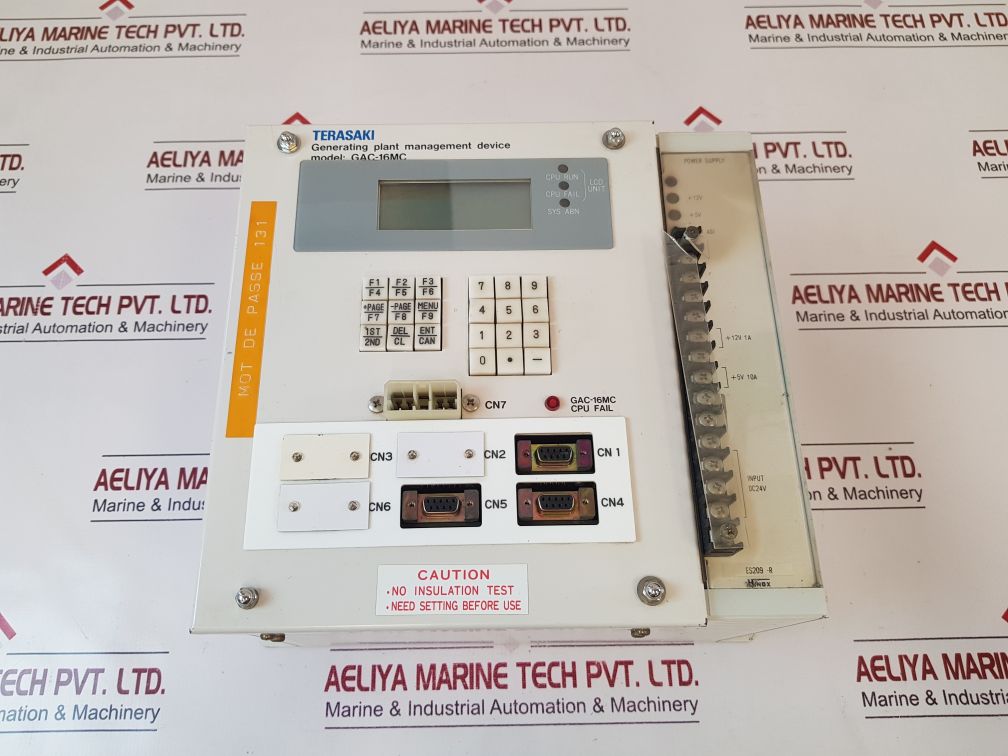 Terasaki Gac-16Mc Generating Plant Management Device Ein-103