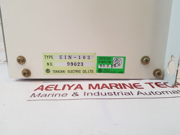 Terasaki Gac-16Mc Generating Plant Management Device Ein-103