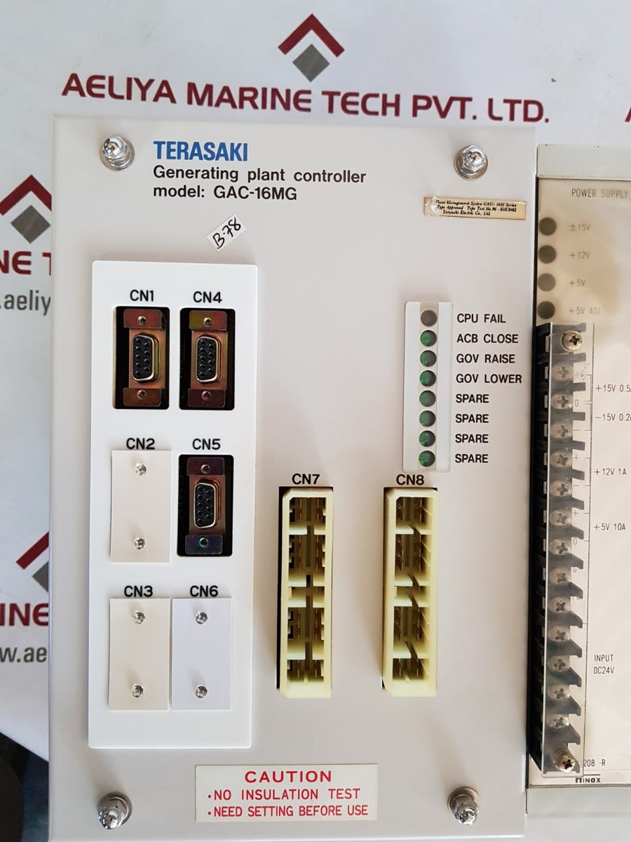 Terasaki Gac-16Mg Ein-302 Generating Plant Controller
