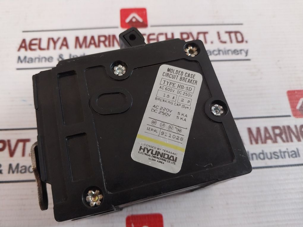 Terasaki Hb-5D Molded Case Circuit Breaker 15A