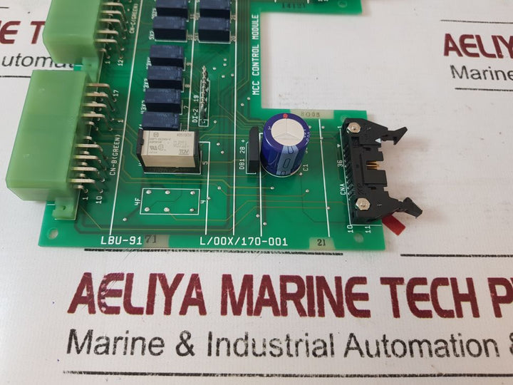 Terasaki Lbu-91 Mcc Control Module L/00X/170-001
