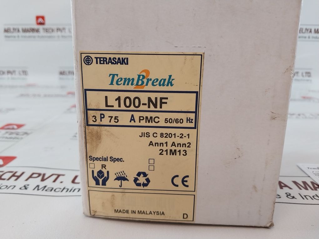 Terasaki L100-nf Circuit Breaker 75A

