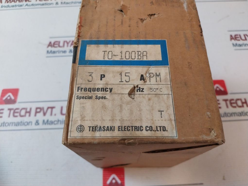 Terasaki T0-100Ba 3 Pole Circuit Breaker 50°C