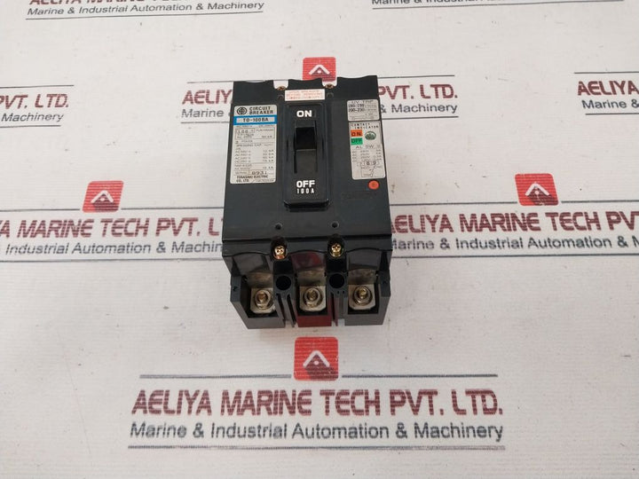 Terasaki T0-100Ba 3 Pole Circuit Breaker Ac220V
