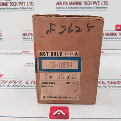 Terasaki T0-100Ba 3 Pole No-fuse Circuit Breaker