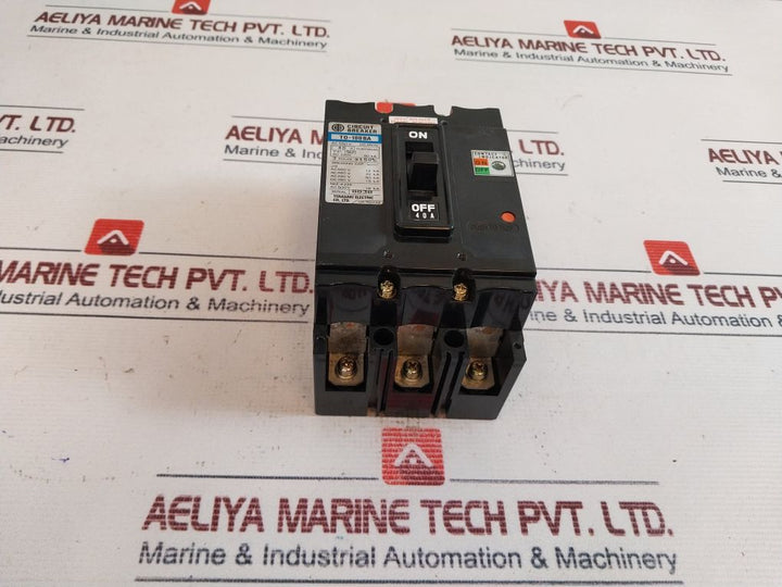 Terasaki T0-100Ba 3 Pole No-fuse Circuit Breaker 40A