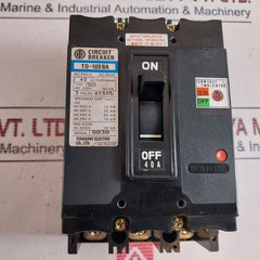 Terasaki T0-100Ba 3 Pole No-fuse Circuit Breaker 40A