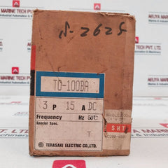 Terasaki T0-100Ba Circuit Breaker 200-480V 50/60Hz