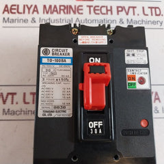 Terasaki T0-100Ba No-fuse Circuit Breaker 30A