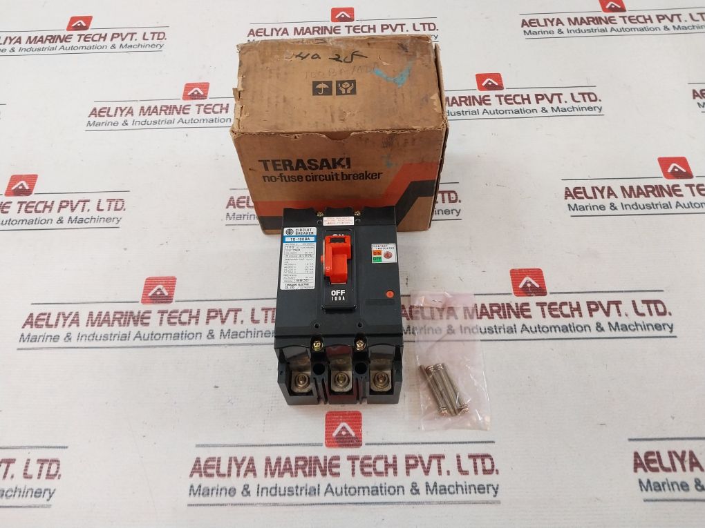 Terasaki T0-100Ba No-fuse Circuit Breaker Ac 550V Dc 250V